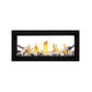 Napoleon Luxuria 38" Direct Vent Linear Fireplace and Glass, Natural Gas (LVX38NX-KIT)